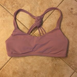 Lululemon taupe sports bra